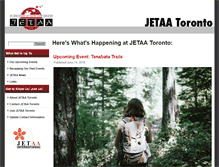 Tablet Screenshot of jetaatoronto.ca